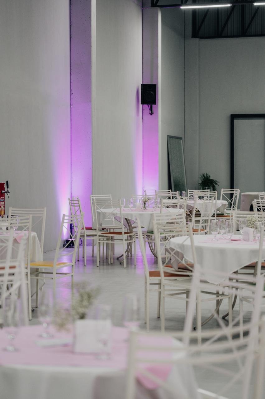Salão decorado para evento no Espaço Allévive